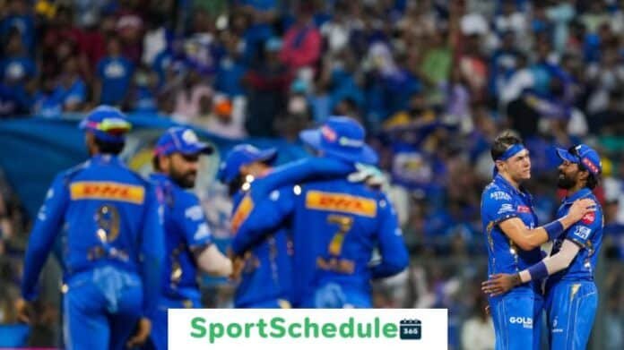 IPL 2024 May Schedule for Mumbai Indians: Matches, Date, Timings and Venue